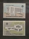 Cipru 1987 - Europa, CEPT, arhitectura moderna, serie neuzata