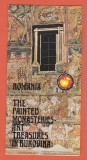AMS - PLIANT DE PREZENTARE - THE PAINTED MONASTERIES ART TREASURES IN BUCOVINA, 1975