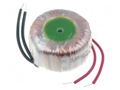 Transformator toroidal 21VA 230V 17V dublu 0.61A IP00