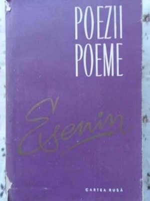 POEZII POEME-SERGHEI ESENIN foto