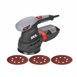 SKIL 7455 AA, Slefuitor cu excentric F0157455AA, 14000-26000 rpm, 430W, + accesorii