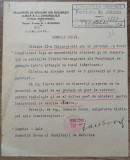 Cerere Clinica a II-a Chirurgicala, Bucuresti, semnat Iacob Iacobovici 1933