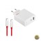 Incarcator Retea Cu Cablu USB-C OnePlus 80W 7.3A 1 x USB-A - 1 x USB-C Alb 5461100597