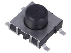 Micro&icirc;ntrerupător TACT SPST-NO SMT 0,05A 42V