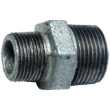 Evosanitary 665058 - Niplu filetat din fonta neagra 3/4 inch 1/2 inch model 245 5 bucati