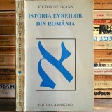 ISTORIA EVREILOR din ROM&Acirc;NIA, de Victor Neumann: Istorie Iudaism. Diaspora Iudaică. Carte Evreiască. Evreii din Banat (Sinagogi, Rabini) Ion Antonescu, 1996, Alta editura