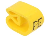 Markere PVC galben 8-16mm, set 20 buc.