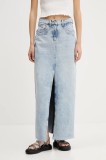 Tommy Jeans fustă maxi, drept, DW0DW21419