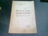 REFLEXIUNI ASUPRA FILOSOFIEI RAZBOIULUI - CONSTANT BALESCU