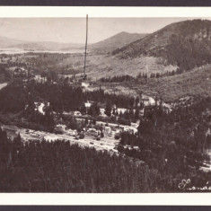 2083 - TUSNAD, Harghita, Panorama, Romania - old postcard, real Photo - used
