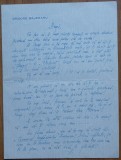 Scrisoare Grigore Bajenaru catre o prietena, 1948