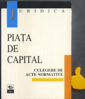 Piata de capital Culegere de acte normative Adriana Puscas Titus Gelu Maravela foto