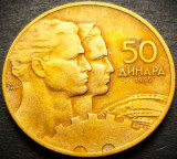 Cumpara ieftin Moneda 50 DINARI / DINARA - RSF YUGOSLAVIA, anul 1955 * cod 3382, Europa