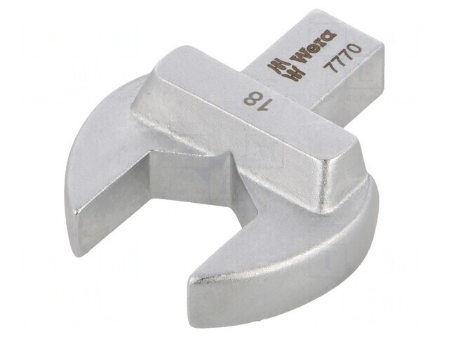 Capăt cheie dinamometrică plată 18mm 9x12
