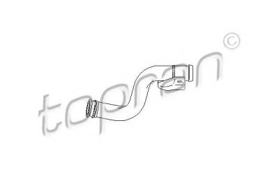 Cuplaj conducta lichid racire PEUGEOT 306 Hatchback (7A, 7C, N3, N5) (1993 - 2003) TOPRAN 721 927 foto
