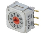 &Icirc;ntrerupător codificare DEC/BCD 10 poziții 30m&Omega;