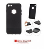 Husa Silicon Carbon Samsung Galaxy A6 Plus (2018) A605, Neagra