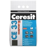 Chit De Rosturi Gresie Si Faianta, Ceresit Ce 33, Antracit / 5Kg