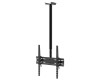 Suport TV Tavan 26-55 inch A+ Bracket CPLB-902 Rotire 360&deg; Inclinare 15&deg; VESA max. 400x400mm, 30kg, Distanta tavan 68-108cm
