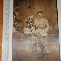 FOTOGRAFIE VECHE ANII 1900 - MILITAR