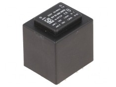 Transformator &icirc;ncapsulat 3,2VA 230VAC 18V 18V 89mA 89mA PCB - Transformator compact 3,2VA 230VAC 18V 18V 89mA 89mA