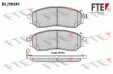 FTE 9010813 set placute frana,frana disc
