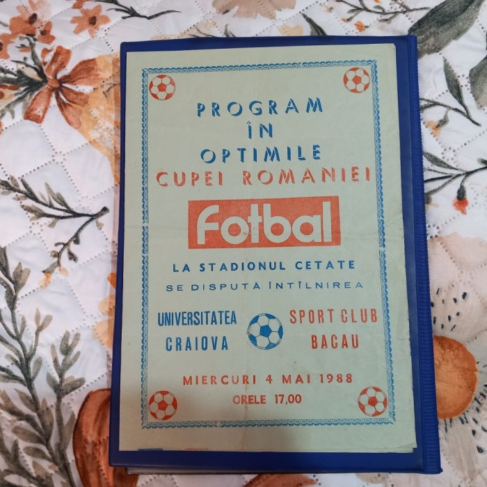 Program U Craiova - SC Bacau