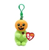 Cumpara ieftin Jucarie de plus breloc Ty Beanie Bellies - Dovleacul Hollow, 8.5 cm