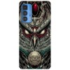 Husa compatibila cu Motorola Edge 20 Lite model Curse of the Dead Owl, Silicon, TPU, Viceversa, Transparent, Carcasa
