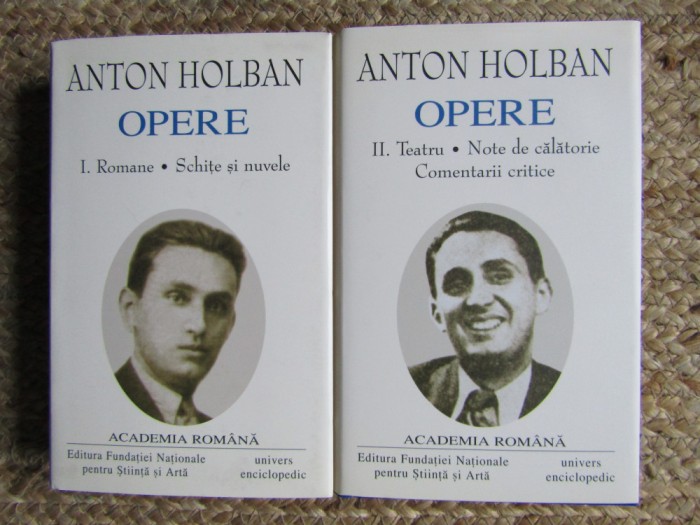 ANTON HOLBAN-OPERE 2 VOLUME