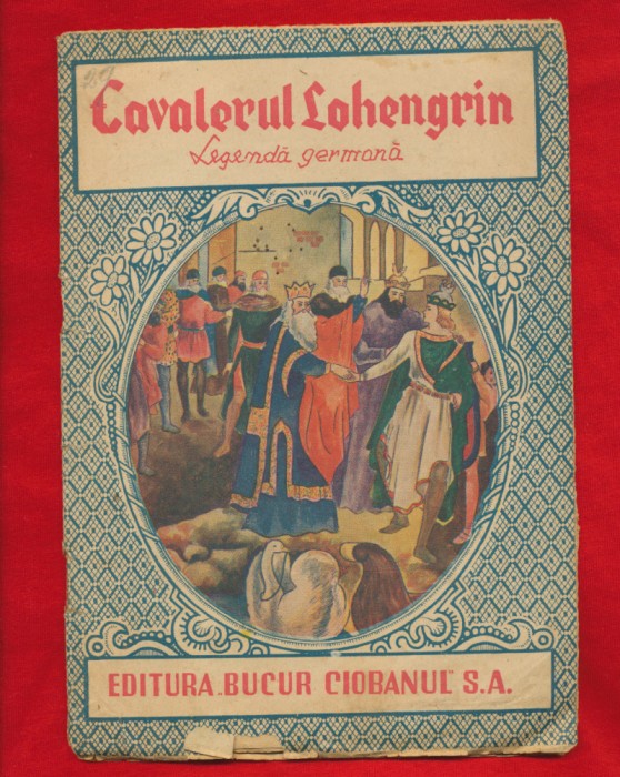 &quot;Cavalerul Lohengrin&quot; legenda germana prelucrare de Mos Ene