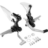 SET Suport scarite pilot Kawasaki NINJA 400 500 Z400 Z500 2018-2024 stanga dreapta fata