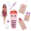 Papusa Barbie Pop Reveal Bubble Tea Mango Mochi, Surprize, Parfum, Schimbare Culoare, 3 ani+
