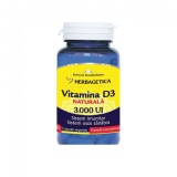 Vitamina D3 3000UI 30 capsule Herbagetica