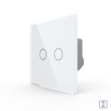 Cumpara ieftin Intrerupator Draperie cu Touch LIVOLO din Sticla - Serie Noua SmartElectro IntelligentHouse
