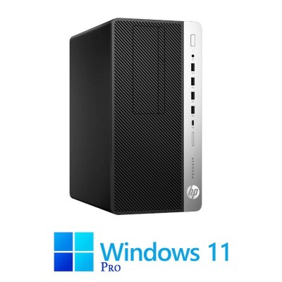 Calculatoare HP ProDesk 600 G5 MT, Hexa Core i7-8700, 16GB, 1TB SSD, Win 11 Pro foto