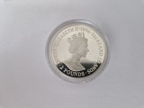Falkland Islands 2 Pounds 1996 Argint -Royal Heritage - Victoria 1837-1901