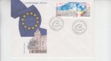C12 - FDC Romania - 50 ani de la infiintarea Consiliului Europei - LP1483 - 1999