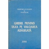 Ghidul privind taxa pe valoarea adaugata