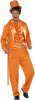 Costum de smoking stupid din anii &#039;90 portocaliu portocaliu, Oem
