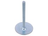Picioruş Reglabil Oțel 80mm Bază M12 125mm