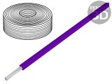 Cablu litat PVC violet 10m 0,5mm2