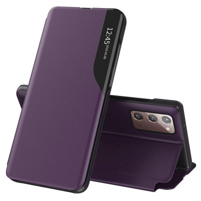 Husa pentru Samsung Galaxy Note 20 / Note 20 5G, Techsuit eFold Series, Purple foto