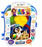 SET MICUL CALATOR RUCSAC PENTRU NISIP ALBASTRU