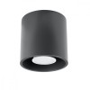 Lampă De Tavan Orbis Antracit Aluminiu 1 Bec Cilindric Modern De Interior