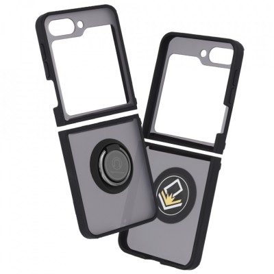 Husa pentru Samsung Galaxy Z Flip5 - Techsuit Glinth - Black foto