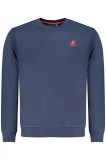 Cumpara ieftin U.S. Grand POLO Bluza simpla barbati cu logo brodat, regular fit, bleumarin, S