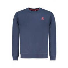 U.S. Grand POLO Bluza simpla barbati cu logo brodat, regular fit, bleumarin, S