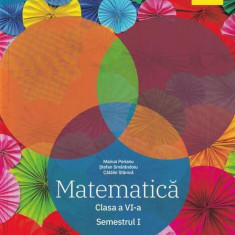 Matematică. Clasa a VI-a. Semestrul 1 - Traseul albastru. Clubul Matematicienilor - Paperback brosat - Marius Perianu, Ştefan Smărăndoiu, Cătălin Stăn