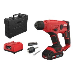 SKIL 3810 GA Rotopercutor cu acumulator RH1E3810GA, 3 in 1, SDS+, 1J, 0-900 rpm, 1x Accu 2.5Ah, accesorii, incarcator si geanta foto